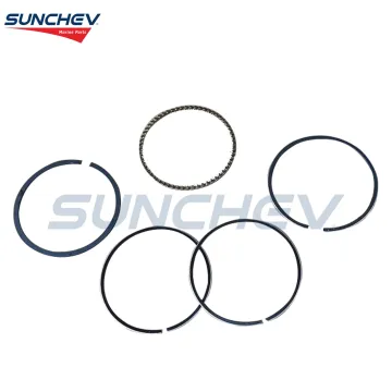 SUNCHEV Piston 5Ring O/S(0.5mm) 12140-91J10-0.50 For Suzuki 4-6hp(4 Stroke)