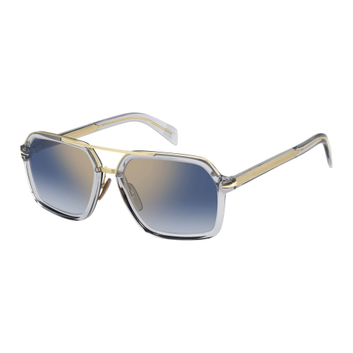 Vintage Square Double Bridge Sun Glasses