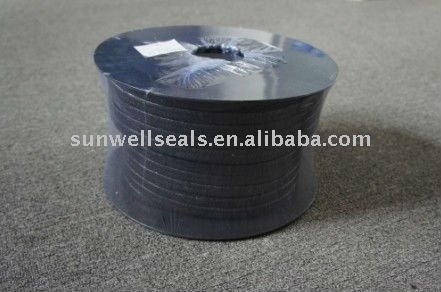 Carbon fiber gland packing