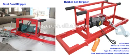 Splicing Steel Cord Belt Stripper, Belt stripping winch, Vice Grip