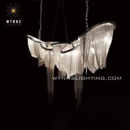 Grand Atlantis LED Pendant Lighting - Dragon Design Tassel Chain Suspension Lamp