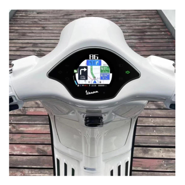 Vespa Spring Primavera 150 LCD Instrument Upgrade with Bluetooth and Mobile Screen Projection