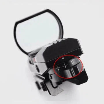 HD101 20mm holographischer Rotgrün -Punkt -Sichtbereich für die Jagd