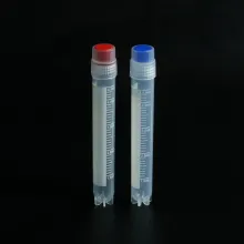 Cryovials de tube de filetage interne en plastique siny en plastique