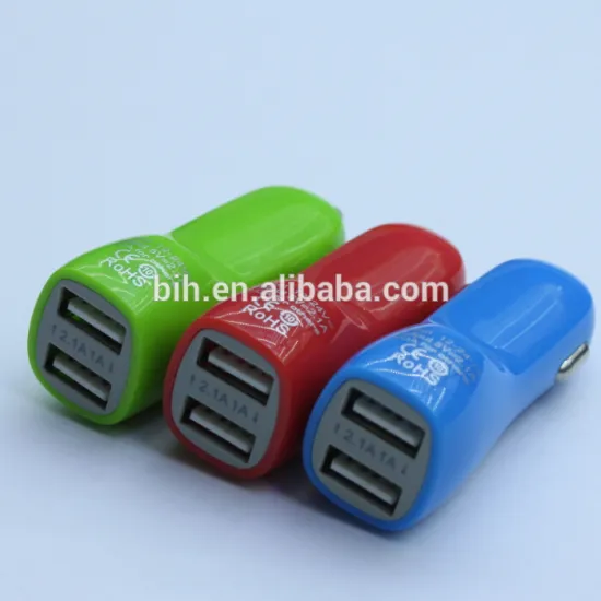 High Quality Universal Dual USB Car Battery Charger for mobile phone