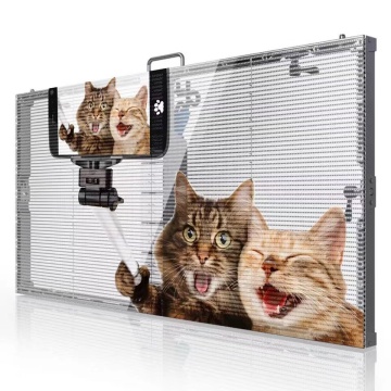RMGLED LED Transparency Display: Waterproof P3.91 Transparent LED Screen