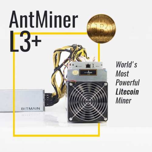 Asic Blockchain Miners Bitmain Antminer L3 +