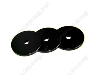 Black Epoxy Big Ring Neodymium Magnet