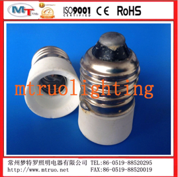 E27 to E14 Ceramic Screw Shell Lampholder Adapter