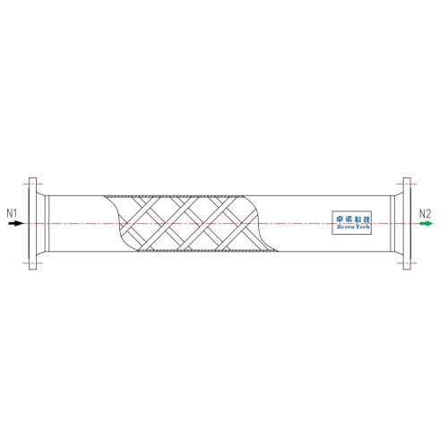 Welded Super Duplex ZQM-SL Static Mixer