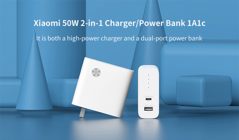 Mi Power Bank 50w 2 In 1