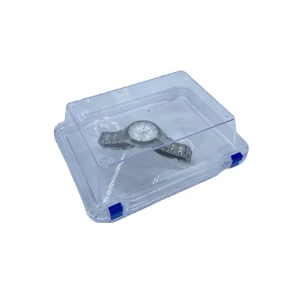 Plastic Transparent Packaging Box Membrane Jewelry Box