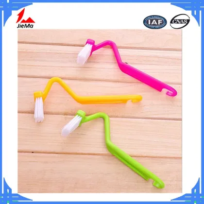 family washing room toilet brush.bent cleaning brush.