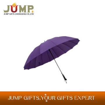 2017 Hot selling different color windproof golf umbrella