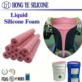 Mousse de silicone porteuse haute densité