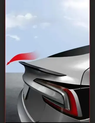 Carbon fiber rear wing