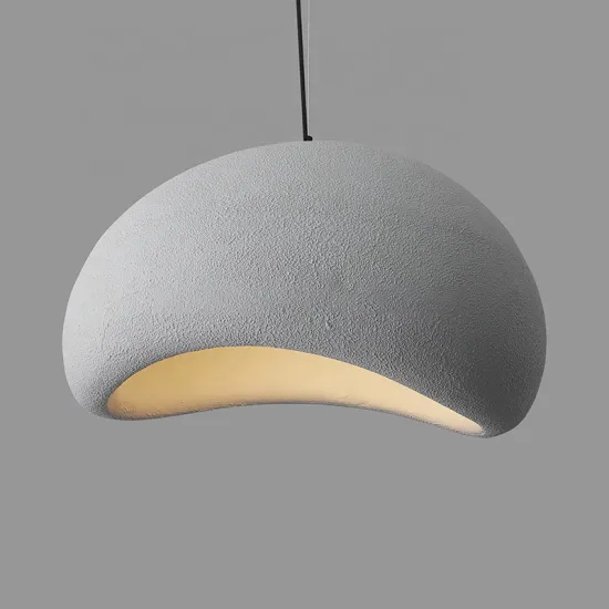 Japanese Wabi-Sabi Style E27 Decorative Hanging Lamps for Modern Minimalist Dining Rooms, Living Areas, Bedrooms, Bars & Designer Homestays