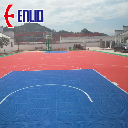 Professioneller modularer Outdoor-Basketballboden