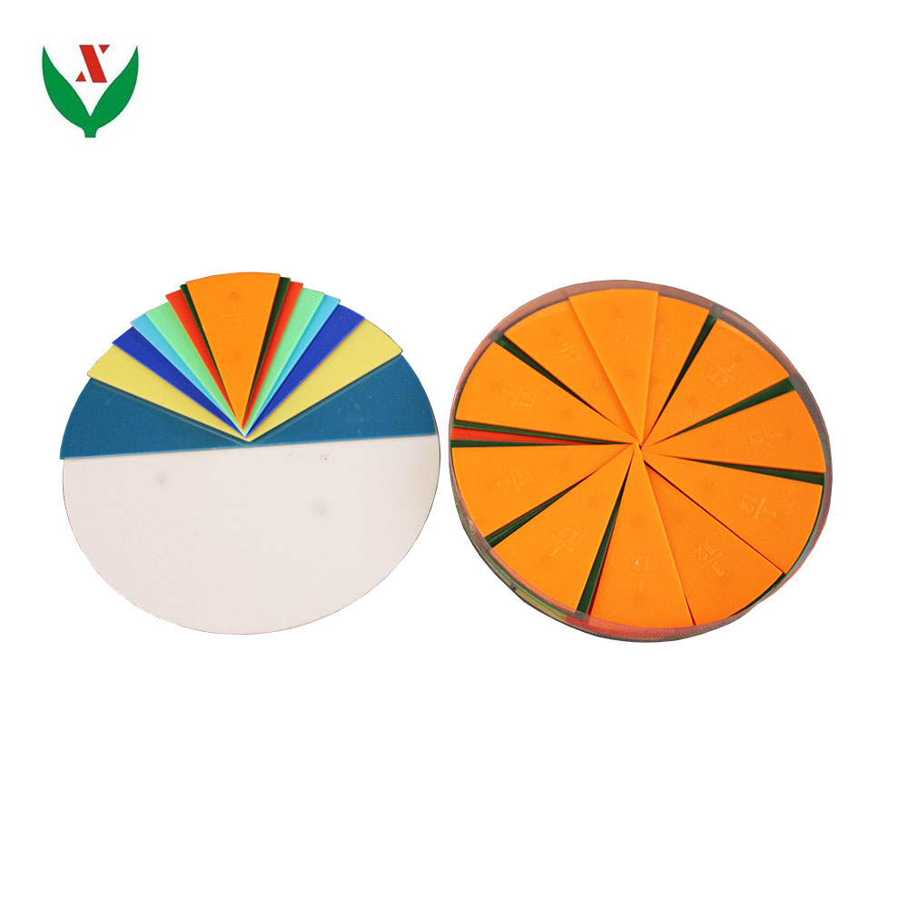 Fraction Piece Mathematics Teaching Aids Geometry Box Math Set, High ...