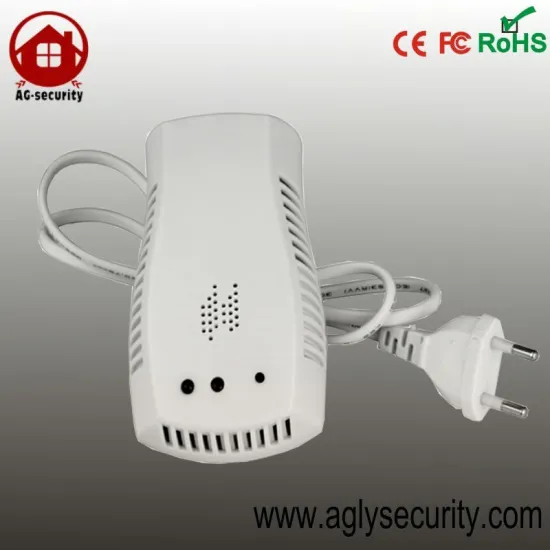 Household 220V AC with 9V power battery powered gas leak detector