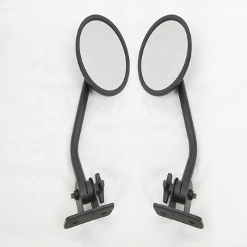 Quick Release Hinge Car Side Mirrors Doors Off Round Mirrors for JK JKU TJ & Other Exterior Accessories