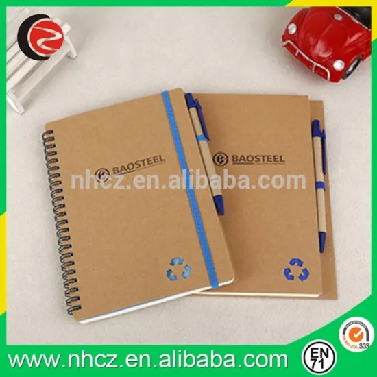 2016 New Style Coil notebook with gel pen