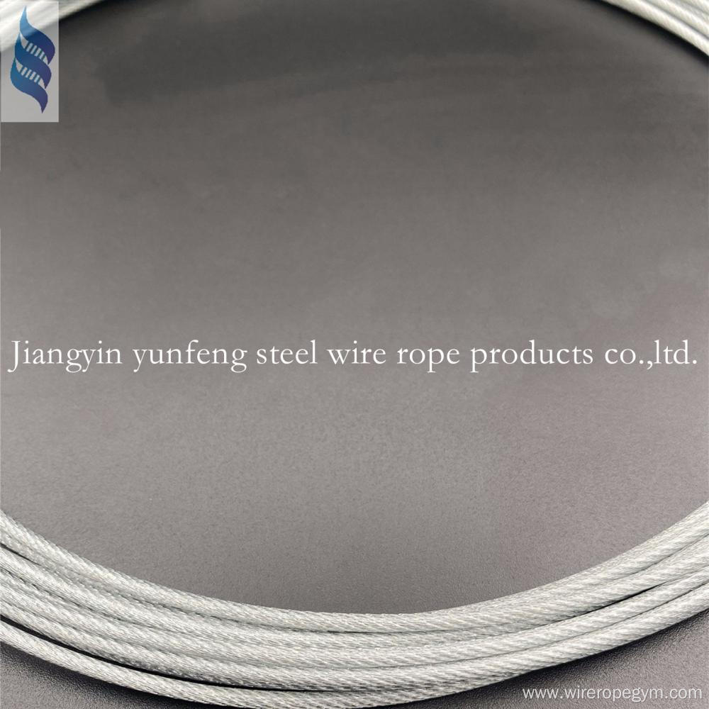 Fine wire rope 7x7-1.8-2.4MM