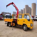 Isuzu 3t plegable Palfinger Crane Truck