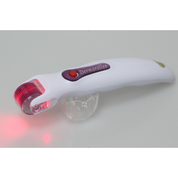 Amztatto LED Light Titanium Micro Needles Derma Roller Акне