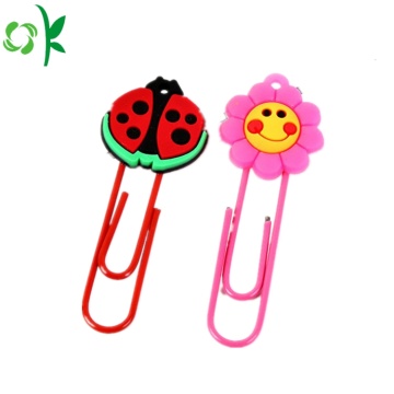Top Quality Silicone Bookmark for Decoration