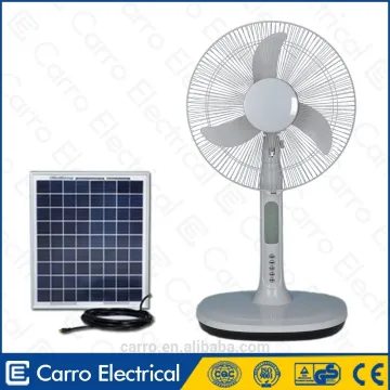 Carro Electrical 16inch 12v 15w dc powered motor solar fan DC-12V16A3