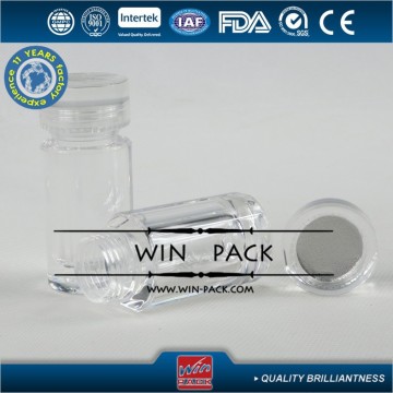 powder bottle,transparent acrylic bottle,empty plastic cosmetic bottles