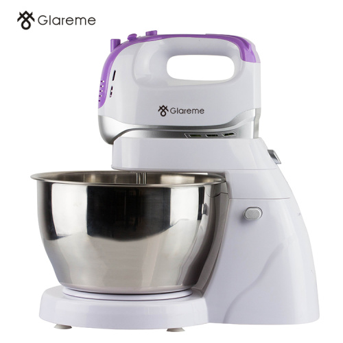 Tilt-Head Electric Mixer With Stainless Steel Bowl