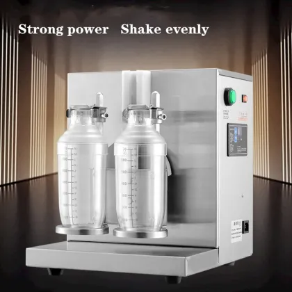Commercial Portable Double Cup Boba Milk Tea Shaker Machine