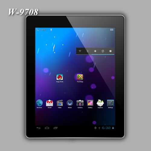 9.7 Inch Tablet Android 4.1 Dual Core, 1g+16g, WiFi+3G+Bluetooth