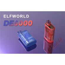 Бөөний нэг удаагийн Vape Elfworld De6000 ширхэг