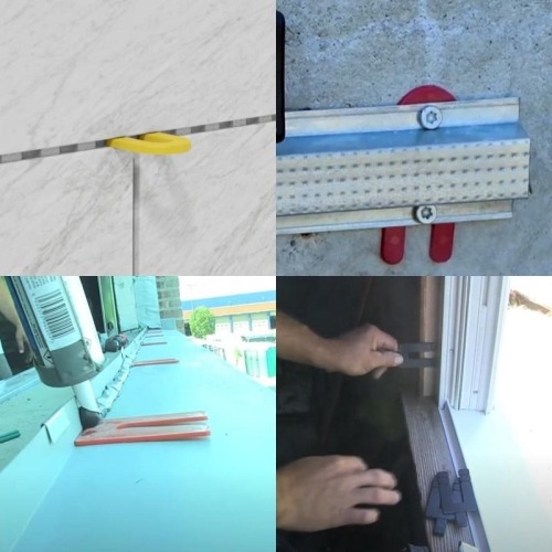 Horseshoe Shim Window Packer Plastic Flat Packers