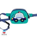Riñonera para niños con diseño de coche de dibujos animados divertidos