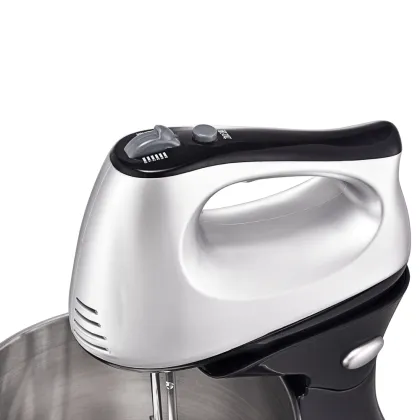 Handheld Food Mixers 5-Speed Electric with S/S Bowl