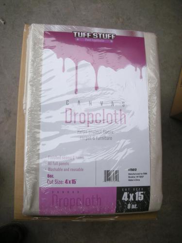 8 oz 4ft * 15ft duk droppduk