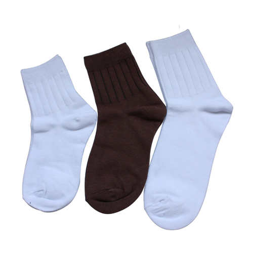 Chaussettes pour enfants blanc et noir