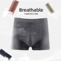 Masculino de moda atacadista boxers sem costura boxers respiráveis