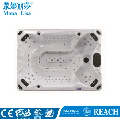 Inflatable Hot Tub for Three-Person Garden Whirlpool Baths