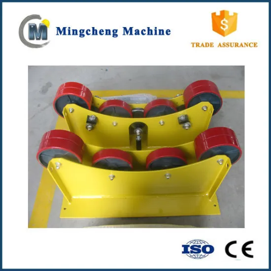 roller welding machine with steel and rubber combined rollers