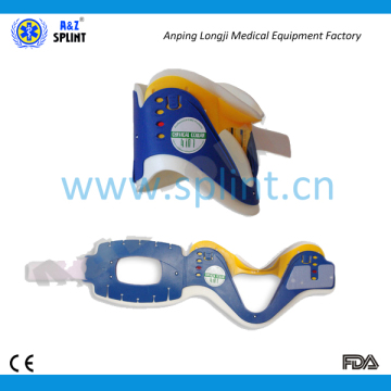 Adjustable Cervical Collar Used with Spine Board and Head Immobilizer