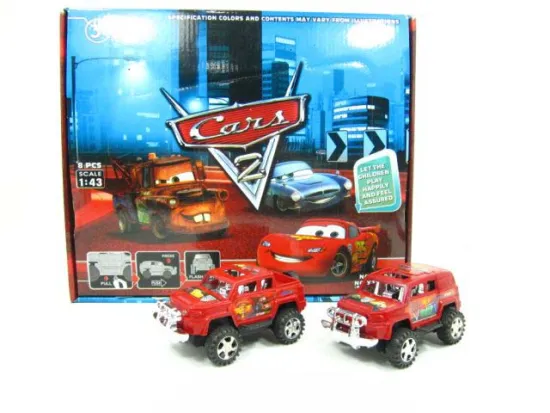 FRICTION CROSS COUNTRY CAR W/LIGHT ,IC