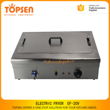 Factory supply electric pressure fryer, fish fryer automatic fryer machine with valve