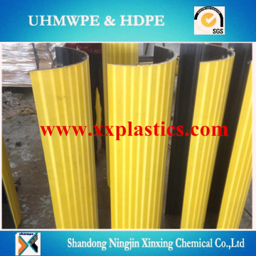 UHMWPE chute liner,UHMWPE truck bed liner for coal,wear resistance pe1000 silo liner