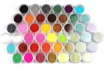 Extra Ultra Fine Glitter dust Nails art Tips body crafts decoration color