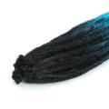 Dwukolorowe ombre Faux Locs 1B NIEBIESKIE